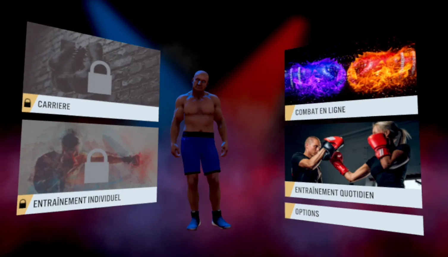 A screenshot of VR Boxing